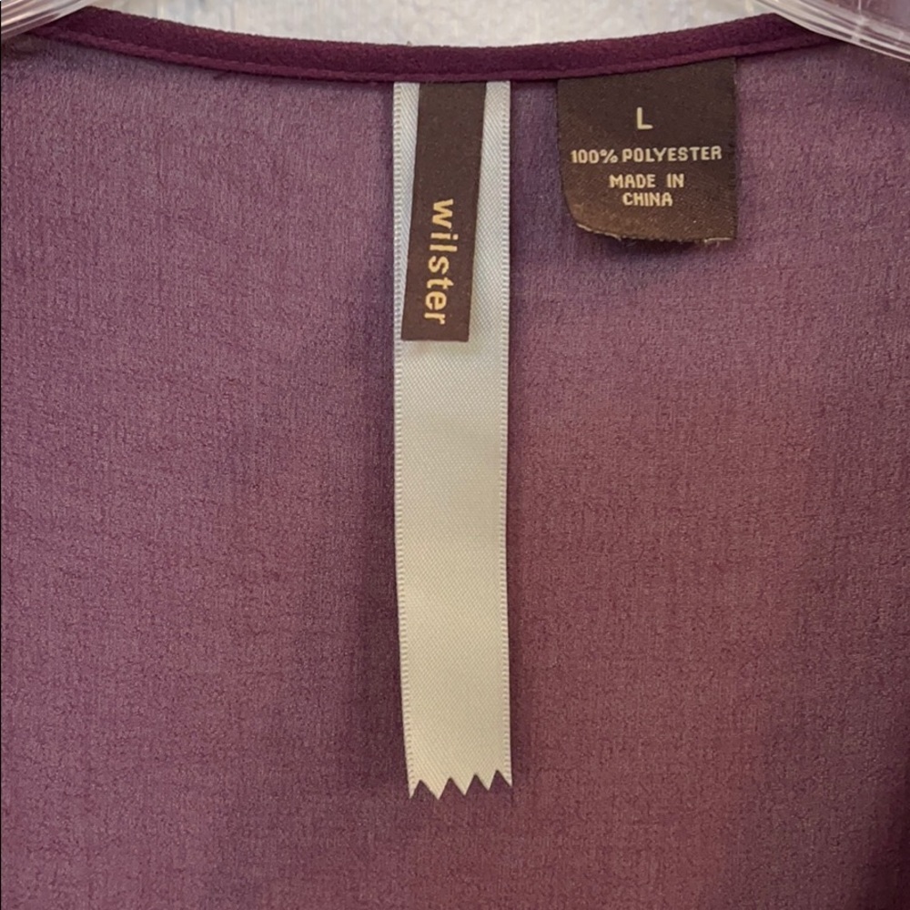 Beautiful Ruffle Top from Wilster. Size Large - Picture 4 of 5